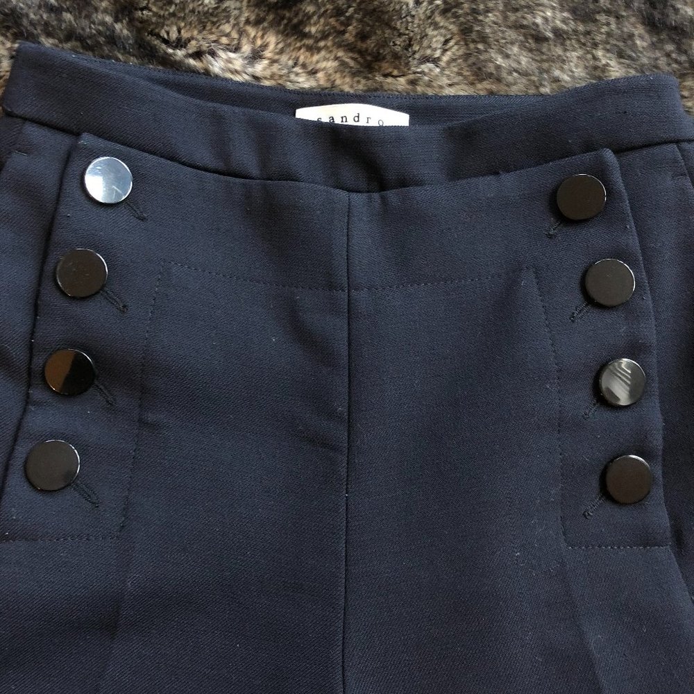 Sandro High Rise Pants